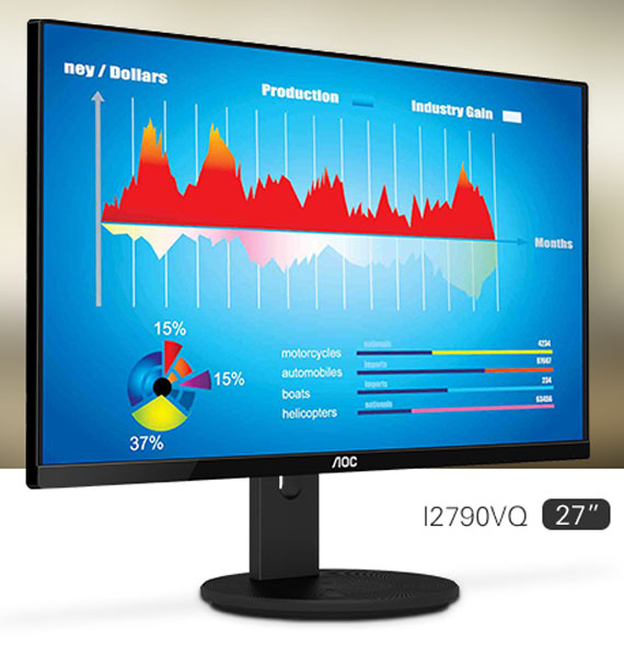 AOC I2790VQ 27型16:9 LED液晶 