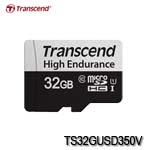 Transcend創見 350V Micro SD RAM Card 32GB (T-Flash) SDHC Class10 UHS-I U1(95MB/s) TS32GUSD350V 