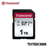 Transcend創見 300S SD RAM Card 1TB SDXC Class10 UHS-I U3 V30 TS1TSDC300S