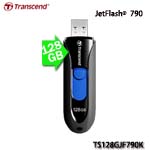 Transcend創見 JetFlash 790 128GB 黑色 USB3.1 隨身碟 TS128GJF790K