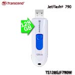 Transcend創見 JetFlash 790 128GB 白色 USB3.1 隨身碟 TS128GJF790W