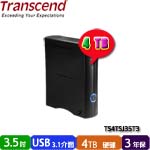 Transcend創見 4TB TS4TSJ35T3 StoreJet 35T3 3.5吋外接式硬碟機(三年保固)(特價，售完調漲)