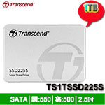 Transcend創見 1TB TS1TSSD225S SSD225S系列 SATA SSD固態硬碟