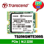 Transcend創見 256GB TS256GMTE300S MTE300S系列 M.2 2230 PCIe NVMe SSD固態硬碟(3D NAND) (五年保固)