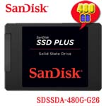 SanDisk 480GB SDSSDA-480G-G26 SSD PLUS SATA SSD固態硬碟(TLC) (三年保固)【公司貨】4601.SSD48.322