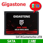 Gigastone 2TB SATAGameturbo-2TB Game Turbo系列 SATA SSD固態硬碟 (3D NAND) (五年保固)