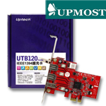 UPMOST登昌恆 Uptech UTB120(a+b版) PCI-Express IEEE1394擴充卡 (客訂)
