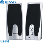 KINYO金葉 US-192 USB 二件式2.0喇叭