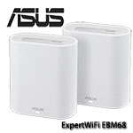 ASUS華碩 ExpertWiFi EBM68 (2入組) AX7800 三頻 Mesh 商用VPN 路由器