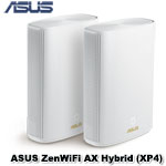 ASUS華碩 ZenWiFi AX Hybrid XP4 (二入) AX1800 Mesh 雙頻網狀 WiFi6 無線路由器 分享器 