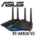 ASUS華碩 RT-AX82U V2 黑色 AX5400 雙頻 WiFi 6 (802.11ax) 電競 無線路由器 分享器 (同RT-AX82U) (特價，售完調漲)