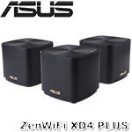 ASUS華碩 ZenWiFi XD4 PLUS 黑色 三入組 AX1800 WiFi 6(802.11ax) Mesh 雙頻全屋網狀無線路由器 分享器 