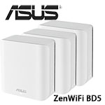 ASUS華碩 ZENWIFI BD5 三入組 BE5000 WiFi 7 AiMesh 雙頻全屋網狀無線路由器 分享器