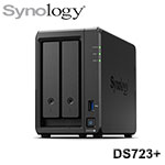 Synology群暉 DiskStation DS723+ 網路儲存伺服器(不含HD)