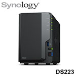 Synology群暉 DiskStation DS223 網路儲存伺服器(不含HD)