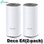 TP-Link Deco E4(2-pack) AC1200 雙頻Wi-Fi Mesh網狀路由器系統