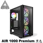 MONTECH君主 AIR 1000 PREMIUM 豪華版 黑色 鋼化玻璃透側 ARGB 電腦機殼  