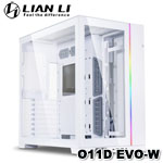 Lian-Li聯力 O11D EVO-W 白色 O11 Dynamic EVO 鋼化玻璃雙透側 RGB ATX 機殼 (門市有實體展示)