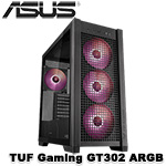 ASUS華碩 TUF Gaming GT302 ARGB 黑色 鋼化玻璃透側 E-ATX機殼 支援背插式主機板