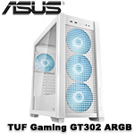ASUS華碩 TUF Gaming GT302 ARGB White Edition 白色 鋼化玻璃透側 E-ATX機殼 支援背插式主機板
