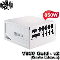 3CTown購物中心- CoolerMaster 850W V850 GOLD V2 白色WHITE EDITION 80PLUS金牌全模組化電源 供應器(MPY-850V-AGBAG)(限量售完為止) 3CTown購物中心- CoolerMaster 850W V850 GOLD V2 白色WHITE EDITION 80PLUS金牌全模組化電源 供應器(MPY-850V-AGBAG)(限量售完為止)