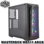 CoolerMaster MasterBox MB511 強化玻璃透側 ARGB 機殼 (MCB-B511D-KGNN-RGA) (門市有實體展示)(限量售完為止)