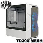 CoolerMaster TD300 MESH White 白色 鋼化玻璃透側 ARGB ATX機殼 (TD300-WGNN-S00)