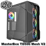 CoolerMaster MasterBox TD500 Mesh V2 黑色 鋼化玻璃透側板 ARGB 機殼 (TD500V2-KGNN-STU) 