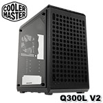 CoolerMaster Q300L V2 黑色 鋼化玻璃透側 機殼 (Q300LV2-KGNN-S00)