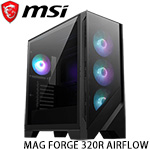 MSI微星 MAG FORGE 320R AIRFLOW 鋼化玻璃透側 ARGB 電競機殼