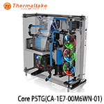 Thermaltake曜越 Core P5TG 白色 強化玻璃  USB3.0壁掛式機殼 CA-1E7-00M6WN-01