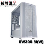 SuperChannel視博通 SW300 M(W) 白色 玻璃透側 M-ATX機殼