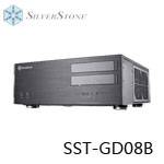 SilverStone銀欣 SST-GD08B 黑色 USB3.0 機殼