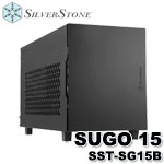 SilverStone銀欣 SST-SG15B SUGO 15 黑色 Mini-ITX方形小機殼