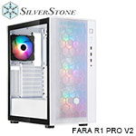 SilverStone銀欣 SST-FAR1W-PRO-V2 白色 FARA R1 PRO V2 鋼化玻璃透側 ARGB 中塔式 機殼
