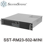 SilverStone銀欣 SST-RM23-502-MINI 2U 機架式伺服器機殼 (不含滑軌)