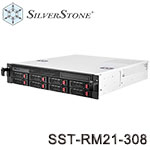 SilverStone銀欣 SST-RM21-308 2U 機架式伺服器機殼 (不含滑軌)