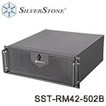 SilverStone銀欣 SST-RM42-502B 4U 機架式伺服器機殼 (不含滑軌)