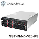 SilverStone銀欣 SST-RM43-320-RS 4U 機架式伺服器機殼