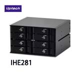 UPMOST登昌恆 Uptech IHE281 2.5吋 8Bay 硬碟抽取模組(2轉8) (客訂商品)