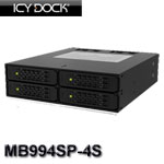 ICYDOCK MB994SP-4S 2.5吋SATA/SAS內接式硬碟抽取盒