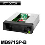 ICYDOCK MB971SP-B 2.5吋+3.5吋SATA雙重抽取盒 黑色