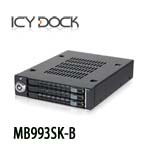 ICYDOCK MB993SK-B 2.5吋 SATA HDD/SSD 轉3.5吋 三層硬碟抽取盒