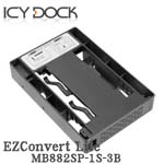 ICYDOCK EZConvert Lite MB882SP-1S-3B SATA硬碟轉接盒(MB882系列精簡版) 黑色