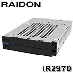 RAIDON InTANK iR2970 2-Bay 2.5吋 HDD/SSD 磁碟陣列內接抽取盒