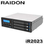 RAIDON InTANK iR2023 3-Bay 2.5吋 HDD/SSD 磁碟陣列內接抽取盒