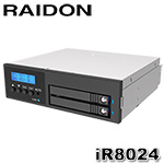 RAIDON InTANK iR8024-S3 2-Bay M.2 SATA SSD 磁碟陣列內接抽取盒