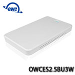 OWC Express 白色 USB3.0 2.5吋 SATA硬碟SSD外接盒(OWCES2.5BU3W)