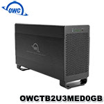 OWC Mercury Elite Pro Dual TB2+U3.1雙介面 雙槽 2.5吋/3.5吋 SATA磁碟陣列外接碟盒(OWCTB2U3MED0GB)