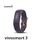 GARMIN vivosmart 3 腕式心率智慧手環(小) 紫色 010-01755-A4